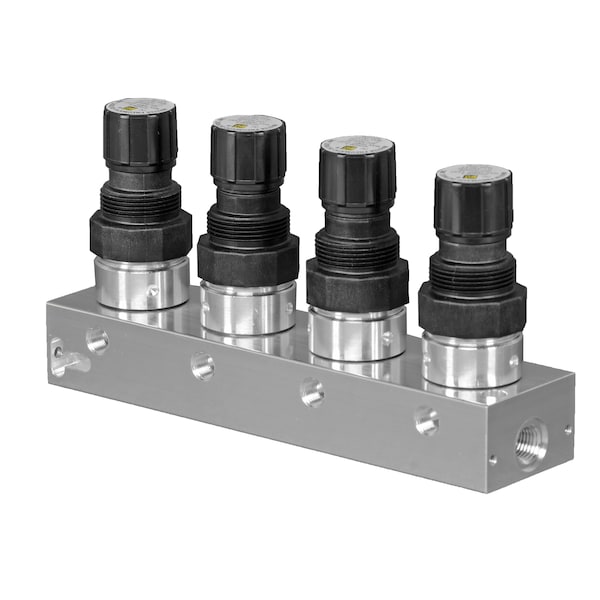 4MAN ASSY 1/4IN, 1/4OUT